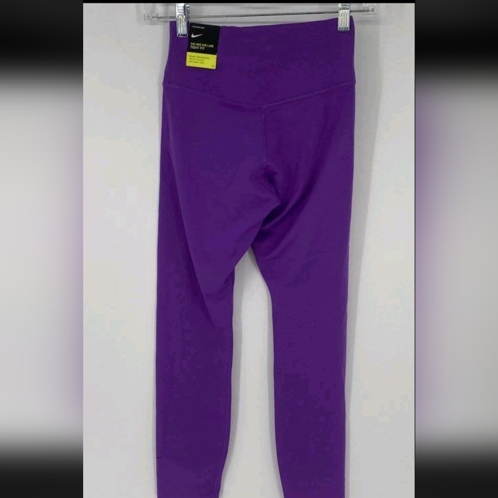 Nike Leggings in Vibrant Purple Xs Small - Picture 2 of 6